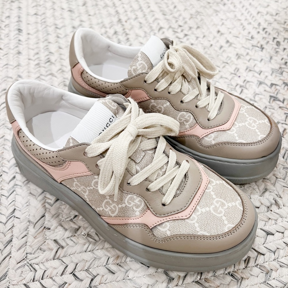 Gucci Supreme Leather Sneakers- Fall 2022